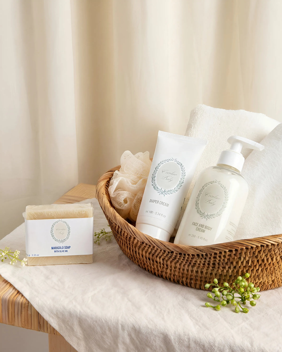 Sensitive Skin Bath Set