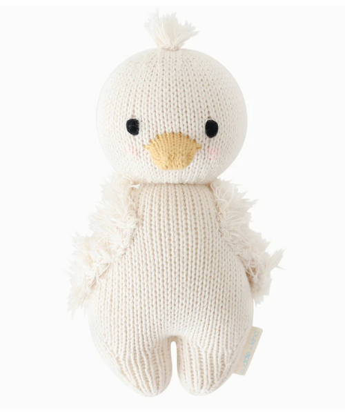 Baby Goose Plush – Handmade Organic Cotton Stuffed