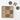 Silicone & Bamboo Tic Tac Toe - Pine/Linen