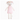 Tiny Pink Dog Heirloom Plush – Handmade Organic Cotton Toy by Cocolino