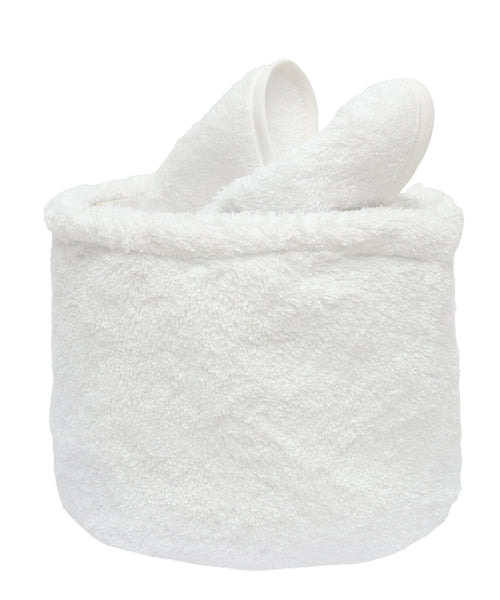 Terry Washcloth Basket
